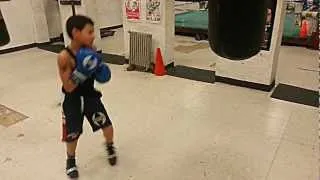 9 year old Boxing champ