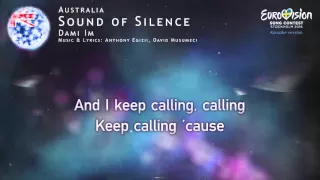 Dami Im - Sound of Silence (Australia) - [Karaoke version]