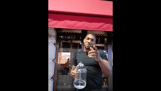 Anthony Joshua and Santan Dave.      (UPDATE) ANTHONY JOSHUA TELLS A FAN ON THE STREET  Citymadesham