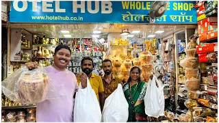 बायकोसोबत गेलो दिवाळीची भांडी खरेदीला 😍| तुर्भेमधील होलसेल भांड्यांचे मार्केट | S For Satish| Turbhe
