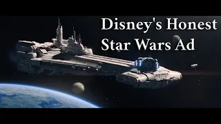 Honest Advertisement.  The original pitch for Disney's Star Wars Galactic Starcruiser.