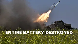 Ukraine Destroys A Whole Artillery Battery | The Enforcer War Summary Day 484