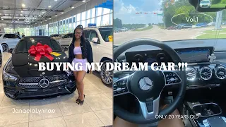 Buying my dream car ( Mercedes Benz) at 20 years old !!!