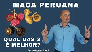MACA PERUANA: Qual a Melhor? || Dr. Moacir Rosa #shorts