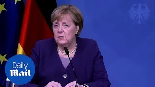 Angela Merkel: Covid-19 has hit Germany 'with full force' in fourth wave