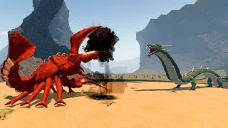 Roblox Kaiju Universe  - Ebirah Vs Final Wars Manda