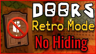 Doors: Retro Mode NO HIDING Completed