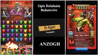 ANZOGH - Opis bohatera  - Empires & Puzzles by Dr Agon