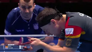 Timo Boll vs Tomislav Pucar | 2023 European Championships