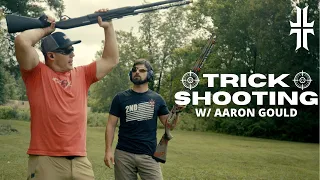 How to do Shotgun TRICK SHOTS w/ Aaron Gould