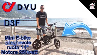 Mini E-bike pieghevole - Dyu df3