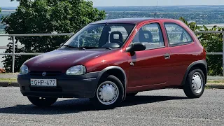 1997 Opel Corsa B City 1.2i 45HP Marseille Red - Test Drive On M7