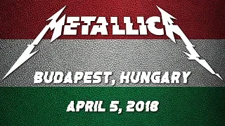 Metallica - Live in Budapest, Hungary 2018. (Full Show)