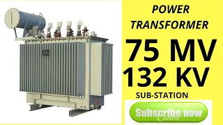 POWER TRANSFORMER 75 MV 132KV LINE SUB STATION