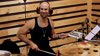 8-Bit Big Band Drummer Jared Schonig records Metaknights Revenge in studio with Adam Neely on bass