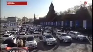 Медведев вручил призерам сочинской Олимпиады ключи от автомобилей