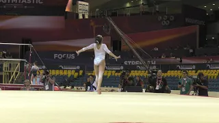 Morgan Hurd - Floor Exercise - 2018 World Championships - Podium Training