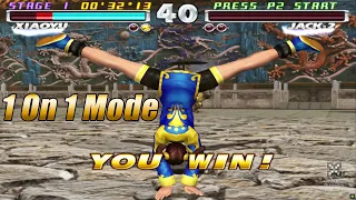 1 On 1 Mode | Tekken Tag Tournament(鉄拳タッグトーナメント) | Xiaoyu in Full HD