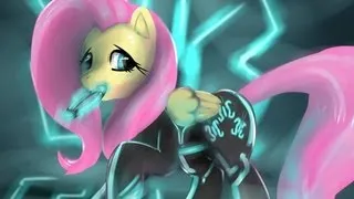 MLP: Tron (Cheer up,Fluttershy!)  Animation
