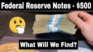 $500 Federal Reserve Note Bill Search
