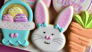 Easter Cookie Tutorial - FIVE Designs!