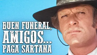 Buen funeral, amigos... paga Sartana | MEJOR PELÍCULA DEL OESTE | Español