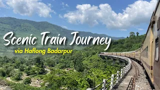 Train Journey through HEAVEN of NORTH EAST - HAFLONG | Guwahati to Agartala | 13173 Kanchanjunga Exp