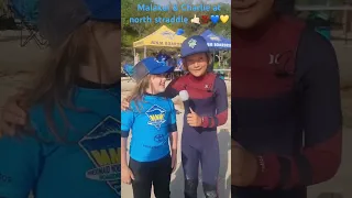 Malakai’s first ever heat with a pre heat interview from Charlie 🤙🏻💯💙💛🧢🇦🇺🏄‍♂️