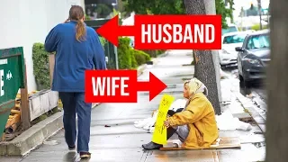 Would You Recognize Your Love Ones If They Were Homeless? (Social Experiment)