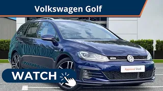 Approved Used Golf GTD Estate 2.0 TDI DSG 184PS Atlantic Blue | Wrexham Volkswagen