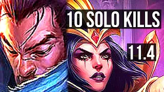 YASUO vs LEBLANC (MID) | 14/1/3, 10 solo kills, 2.2M mastery, Legendary | BR Master | v11.4