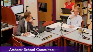 Amherst School Committee: 9-19-17