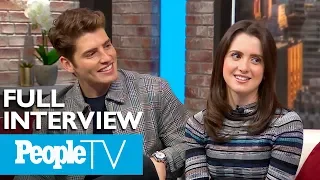 'A Cinderella Story: Christmas Wish' Stars Laura Marano & Gregg Sulkin Tease Their Kiss | PeopleTV