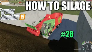 Farming Simulator 19 #28 how to silage Wheel Games