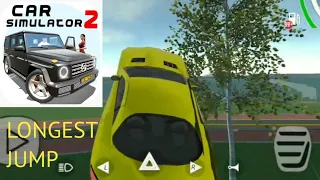 LONGEST JUMP!!!! Car Simulator 2