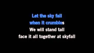 Adele - Skyfall ( Karaoke Version )