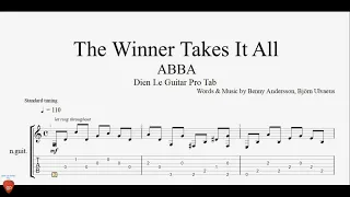 The Winner Takes It All - Guitar Tutorial + TAB