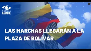 ¿Cuáles serán los recorridos de las marchas del 1 de mayo en Bogotá?