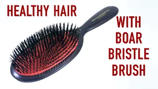 Before You Buy a Hair Brush WATCH THIS | Benefits of the Boar Bristle Brush | Morrocco Method