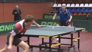 Vasiliy LAKEEV vs Allan BENTSEN ETTU Cup 2013-2014 Moscow, Krylatsky Hills Table Tennis