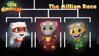 Super Angela & Super Tom & Iron Tom ✔️ Talking Tom Gold Run