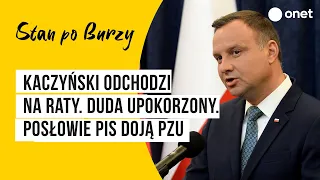 Kaczyński odchodzi na raty. Duda upokorzony. Posłowie PiS doją PZU