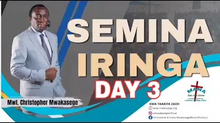 3 - "KESHENI MAANA HAMWIJUI SIKU WALA SAA" || Mwl Christopher Mwakasege |