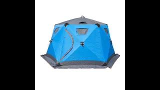 Огромная зимняя палатка для рыбалки КУБ- Шестигранник Pandaman 350