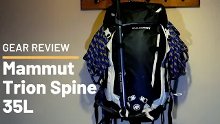 Mammut Trion Spine 35L Mountaineering Backpack Review