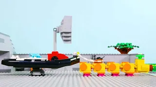 Lego Experimental Vehicle | Luigi Takes Mario DOWN! | Billy Bricks