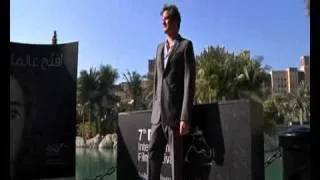 Colin Firth in Dubai for film festival