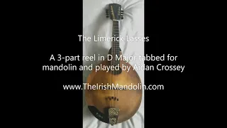 The Limerick Lasses - a 3-part reel in D Major tabbed for mandolin and played by Aidan Crossey