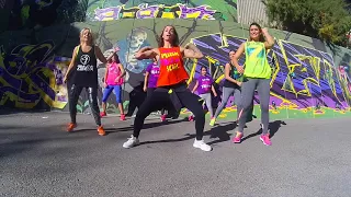 Báilame Remix - Nacho, Yandel, Bad Bunny - Zumba Escorial con Ana Arias