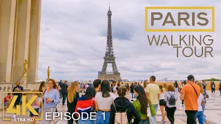 PARIS, France - 4K City Walking Tour - Episode #1 - Exploring European Cities